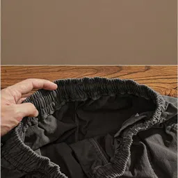 StyleCast x Revolte Men Mid-Rise Regular Fit Wrinkle Free Cargos Trousers image 5