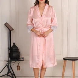 HOUSE OF ELORRA Women V-Neck Nightdress-picture-11