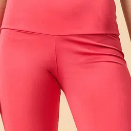 COLOR CAPITAL Women Pack Of 4 High Rise Above Knee Cycling Tights image 3