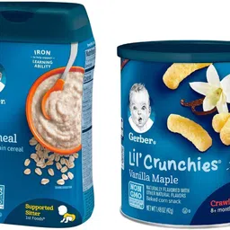 gerber Oatmeal Cereal (8oz) + Vanilla Maple Cereal-picture-28