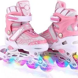 jr club Skating in-line Shoe Have Different Size and with PU LED Wheel in-line Skates In-line Skates - Size 6-9 UK image 3