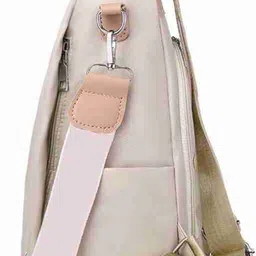 daq Small 10 L Backpack Fancy Leather Stylish Premium Backpack For Women & Girls School/Casual Bag image 4