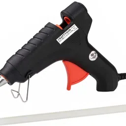 craftygun GLUE GUN BLACK 40 WATT RED TRIGGER (11MM 1 GLUE STICKS) Standard Temperature Corded Glue Gun-picture-13