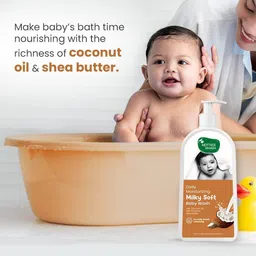 mother sparsh Milky Soft Baby Wash with Milk Protein & Coconut Oil | 200ml image 4