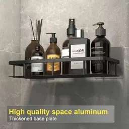 maycreate Bathroom Organizer and Soap Holder Set NA Shelf Bracket image 3