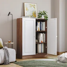 wakefit Huxley Engineered Wood Semi-Open Book Shelf-picture-28