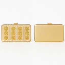 mk mi Party Gold Clutch image 2