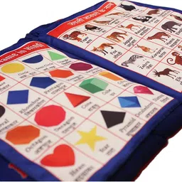 bhvmey Baby Learning Soft Cushion Teaching Book Pillow Toys For Baby Boys Girls image 2