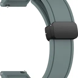 ACM Strap Magnetic Clasp 22mm for Universal 22mm Size Replacement Strap Smartwatch 1216459 mm Silicone Watch Strap-image-0