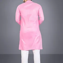 limro Men Cotton Blend Kurta Pyjama Set image 2