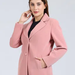 young club classic LED Self Design Coat For Women image 1