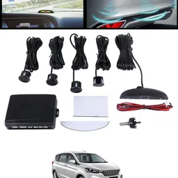 Black 4pcs Compact Design Reverse Parking Sensor For Vehicle-95 Universal Black Car Safety Parking Camera 4 Pcs-95 Parking Sensor-image-20