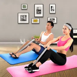 dheer Double Spring Tummy Trimmer Abs fitness Equipment Workout Stomach Machine Ab Exerciser image 3