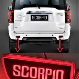 shopdream SCORPIO REAR REFLECTOR SET OF 2 PCS REAR RED Car Reflector Light image 5