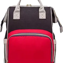 chinmay kids Large Capacity Mother Bag Diaper Backpack with Insulated Bottle Storage Backpack Diaper Bag-picture-31
