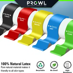 prowl by tiger shroff Resistance Bands Mini Loop Perfect for Toning & Home Workout Resistance Tube image 5
