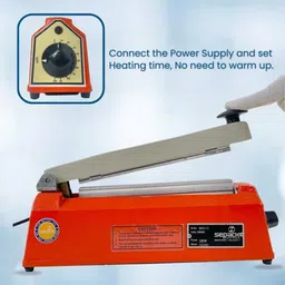 universalseal Hot Bar Type Hand Sealer Machine For Silver And Laminated Pouches Sealing Hand Held Heat Sealer image 5