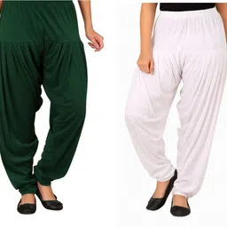 fashwave Cotton Blend Solid Patiala-picture-14