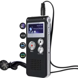 Safetynet High Quality Digital Voice Recorder 8GB Mini USB Flash Digital Audio Voice Recording 8GB Inbuilt Memory Dictaphone MP3 Player 8 GB Voice Recorder-picture-21