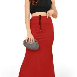 Woo THiNG Fishcut Sari Shapewear Lycra Blend Petticoat-picture-10