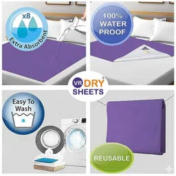 vrstore Cotton Baby Bed Protecting Mat image 2