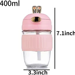 rutvihk ute Rabbit Shape Glass Coffee Cup Glass Coffee Mug image 4