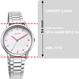 sonata SPLASH 3.0 Analog Watch - For Women NF2488SM01, 8172SM02|8172SM02|8172SM02 image 4