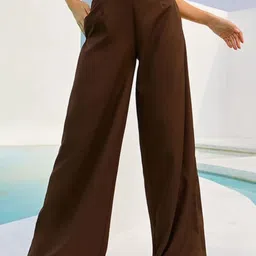 StyleCast Women Original Mid-Rise Loose Fit Parallel Trousers-picture-18