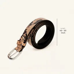 KARGHA INDIA Unisex Printed Leather Belt image 2