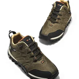 Woodland Men Nubuck Trekking Shoes-image-55