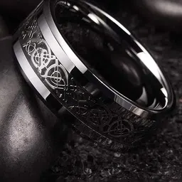 Lila Stainless Steel Thumb Finger Ring image 1