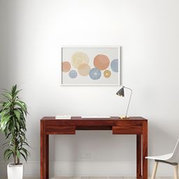 Ikiriya Red Honey Finish Water Resistant Study Table-picture-3