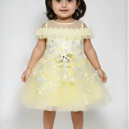Be Kids Girls Yellow Dresses-picture-46