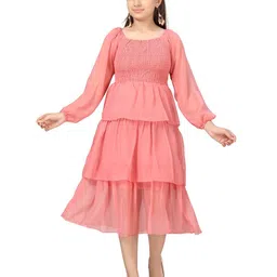 BAESD Georgette Fit & Flare Midi Dress-picture-53