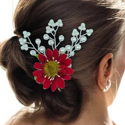 GADINFASHION Women Embellished Bumpit Hair Pin-picture-4