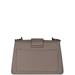 United Colors of Benetton Textured PU Structured Sling Bag with Quilted image 3