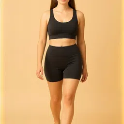 CKARFE Women Mid-rise High Coverage Stretch Boy Shorts image 3