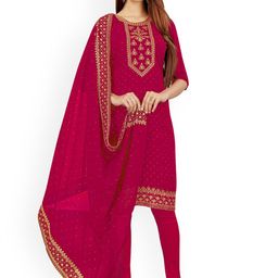 Maroosh Embroidered Zari Unstitched Dress Material-picture-23