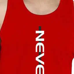 SLOWLORIS Pack Of 2 Typographic Printed Bio-Wash Combed Cotton Gym Vests image 5