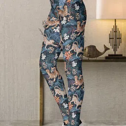 Moda Rapido Women Conversational Printed Skinny Fit Trouser image 3