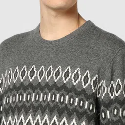 GAP Fairisle Men Printed Pullover Sweater image 2