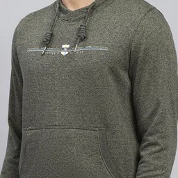 Monte Carlo Men Printed Hooded Cotton Sweatshirt image 4