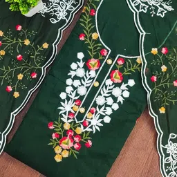 KALINI Women Cotton Blend Unstitched Dress Material-picture-28