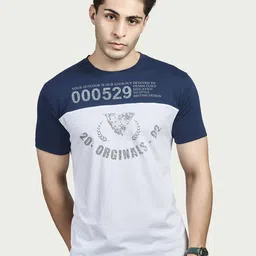 BE POSITIVE Men Typography Printed Regular Fit Round Neck T-shirt-picture-15