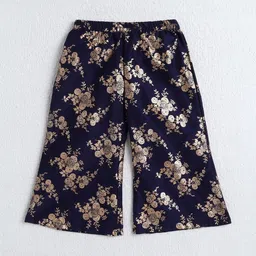 The Magic Wand Girls Floral Regular Gotta Patti Kurti with Palazzos image 4