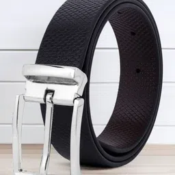 The Roadster Lifestyle Co Textured Leather Formal Belt-image-50