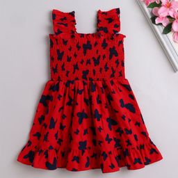 The Magic Wand Floral Print Fit & Flare Dress-picture-43