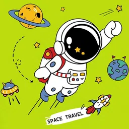 YK X Trampoline Unisex Kids Printed T-shirt-picture-11