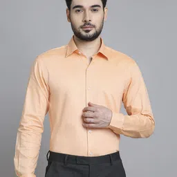 INVICTUS Men Premium Fit Solid Spread Collar Cotton Formal Shirt-picture-15