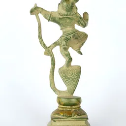 Exotic India Green The Dance of Victoryindian Idol Showpiece-image-58